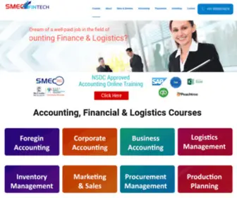 SmecFintech.com(SAP Training FICO Training SAP MM Accounting Training Kochi) Screenshot