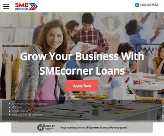 Smecorner.com(Sme loans in india) Screenshot