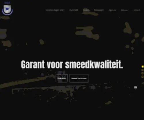 Smeden.nl(Het Nederlands Gilde van Kunst) Screenshot