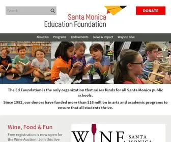 Smedfoundation.org(Santa Monica Education Foundation) Screenshot