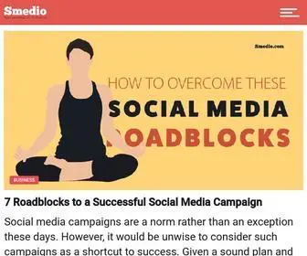 Smedio.com(Digital Marketing and Business Ideas worth Sharing) Screenshot