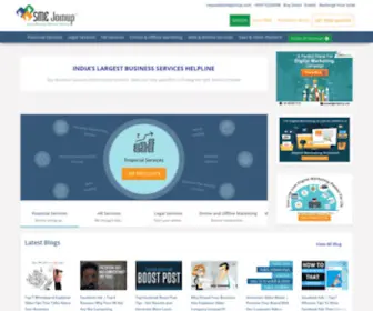 Smejoinup.com(India’s largest Business Services Helpline 1) Screenshot