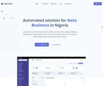 Smeplug.ng(Data automation solution) Screenshot