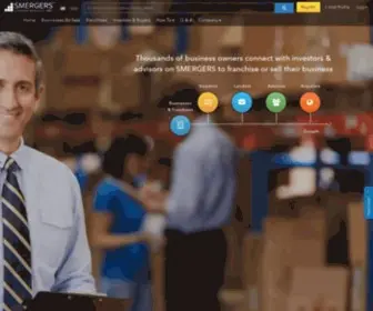 Smergers.com(Business for Sale) Screenshot