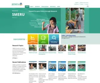 Smeru.or.id(The SMERU Research Institute) Screenshot