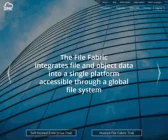 Smestorage.com(Open Cloud Data Solutions) Screenshot