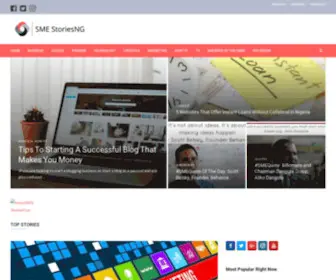 Smestories.com.ng(Small Medium Entreprise in Nigeria) Screenshot