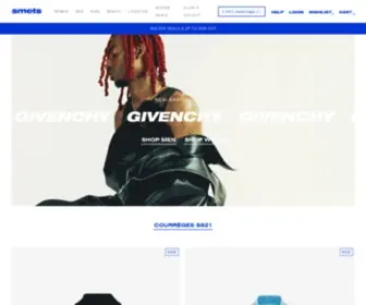 Smets.lu(Specialized Store of Luxury Brands) Screenshot