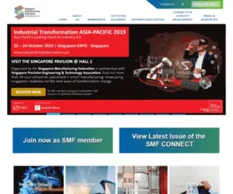 Smfederation.org.sg(Singapore Manufacturing Federation) Screenshot