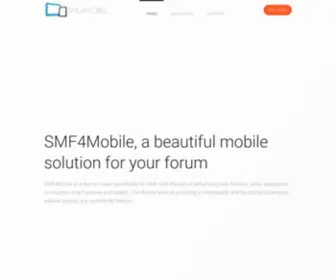 SMfmobile.com(SMF4Mobile, a mobile theme for SMF) Screenshot