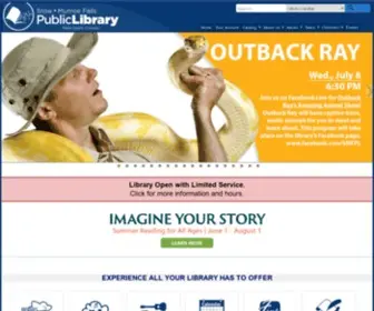 SMFPL.org(Stow-Munroe Falls Public Library) Screenshot