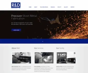 SMFspecialty.com(R&D Precision) Screenshot