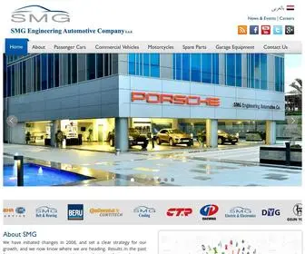 Smgeac.com(SMG Engineering Automotive Company) Screenshot