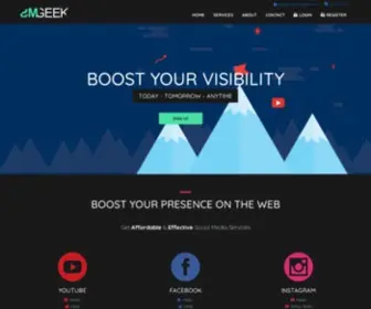Smgeek.com(The World's Largest SMM Reseller Panel for Instagram) Screenshot