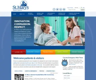 SMGH.ca(Welcome patients & visitors) Screenshot