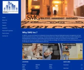 Smginconline.com(SMG Inc) Screenshot