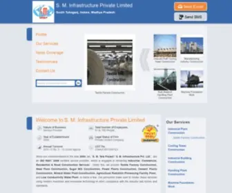 SMGprojects.in(S. M. Infrastructure Private Limited) Screenshot