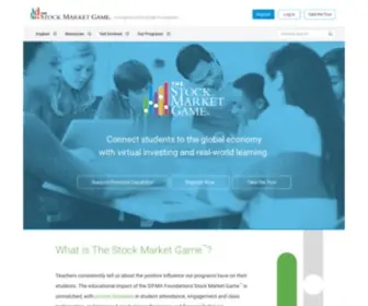 SMGWW.org(The Stock Market Game) Screenshot