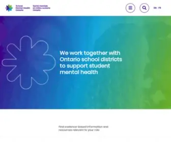 SMH-Assist.ca(School Mental Health Ontario) Screenshot