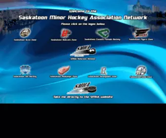 Smha.sk.ca(Home of the Saskatoon Minor Hockey Association) Screenshot