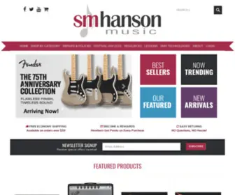 Smhansonmusic.com(S.M) Screenshot