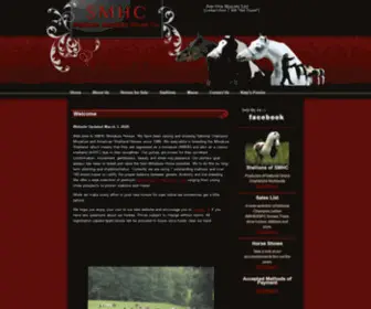 SMHC.com(Best Source for AMHR ASPC Horses For Sale) Screenshot