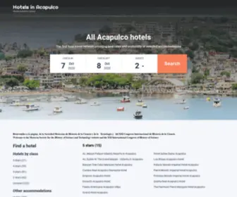 SMHCT.org(All Acapulco hotels) Screenshot