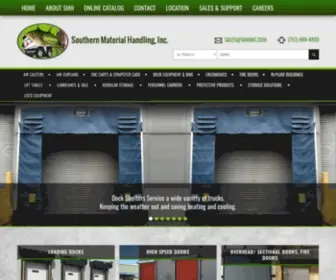 Smhinc.com(Southern Material Handling) Screenshot