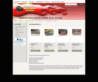 SMhracing.com(Southern Motorsport Hobbies) Screenshot