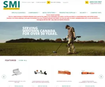 Smi-Elec.com(SMI Prospecting & Electronics) Screenshot