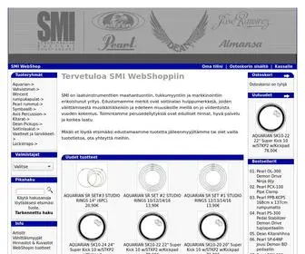 Smi-Music.com(SMI-Scandinavian Musical Instruments Oy) Screenshot