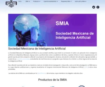 Smia.mx(Sociedad Mexicana de Inteligencia Artificial) Screenshot