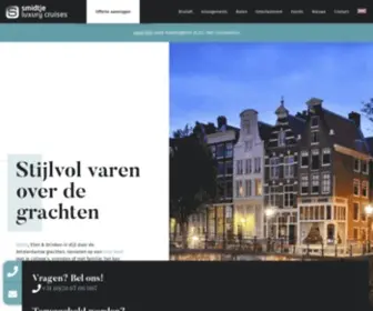 Smidtje.nl(Ervaar Amsterdam vanaf het water bij Rederij) Screenshot