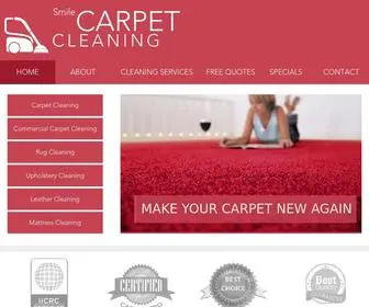 Smile-Carpet-Cleaning.com(Smile Carpet Cleaners) Screenshot