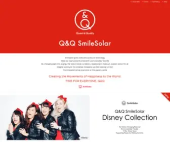 Smile-QQ.com(Q&Q SmileSolar) Screenshot