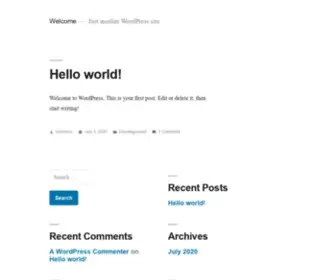 Smile4Roni.com(Just another WordPress site) Screenshot