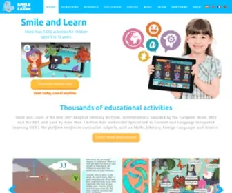Smileandlearn.com(Smile and Learn) Screenshot