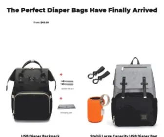 Smilebabysmile.com(Stylish Diaper Bags) Screenshot