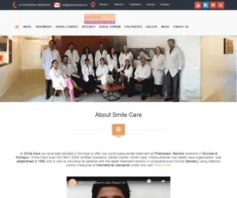 Smilecareindia.com(Dentist in Mumbai) Screenshot