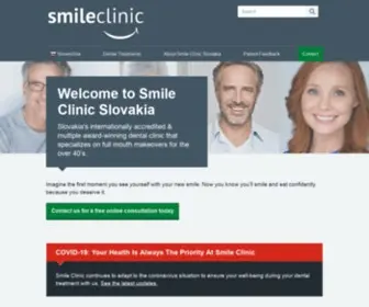 Smileclinic.sk(Vaše nové zuby) Screenshot