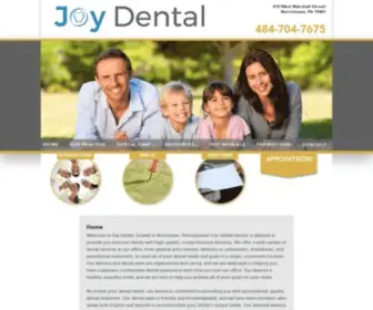 Smileconceptsdental.com(Dentist in Norristown) Screenshot