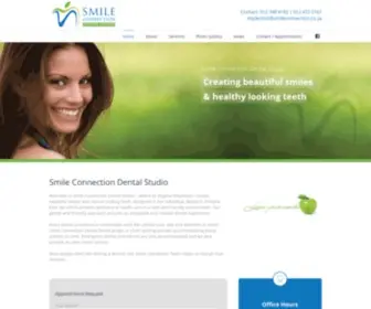 Smileconnection.co.za(Smile Connection Dental Studio in Pretoria) Screenshot