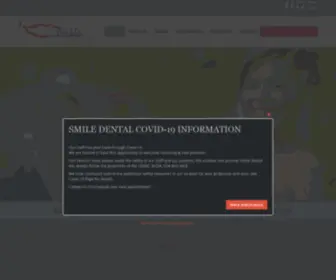 Smiledentalgroup.ca(SMILE Dental Group) Screenshot