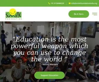 Smilefoundation.org(Ngo In India) Screenshot