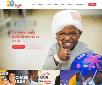 Smilefoundationsa.org(Smile Foundation) Screenshot