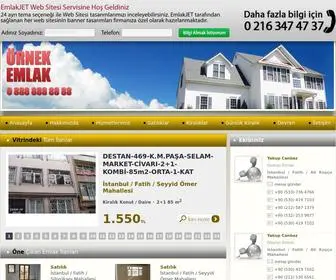 Smilegayrimenkul.com(Profesyonel Emlak Sitesi Tasarımları) Screenshot