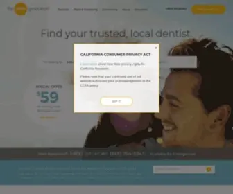 Smilegeneration.com(Find Your Trusted Local Dentist Now) Screenshot