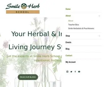 Smileherbschool.com(Smile Herb School) Screenshot