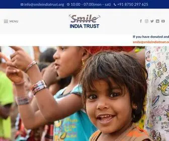 Smileindiatrust.org(Ngo For Mentally Challenged) Screenshot