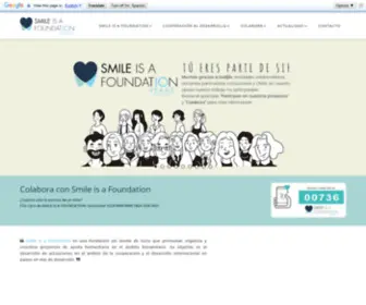 Smileisafoundation.org(Smile is a Foundation) Screenshot